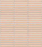 The Mosaic Factory Sevilla Badkamer Tegel Mini Kitkat Vinger - Roze Porselein Geglazuurd 282x308 mm, voeg moon white