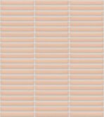 The Mosaic Factory Sevilla Badkamer Tegel Mini Kitkat Vinger - Roze Porselein Geglazuurd 282x308 mm, silver grey