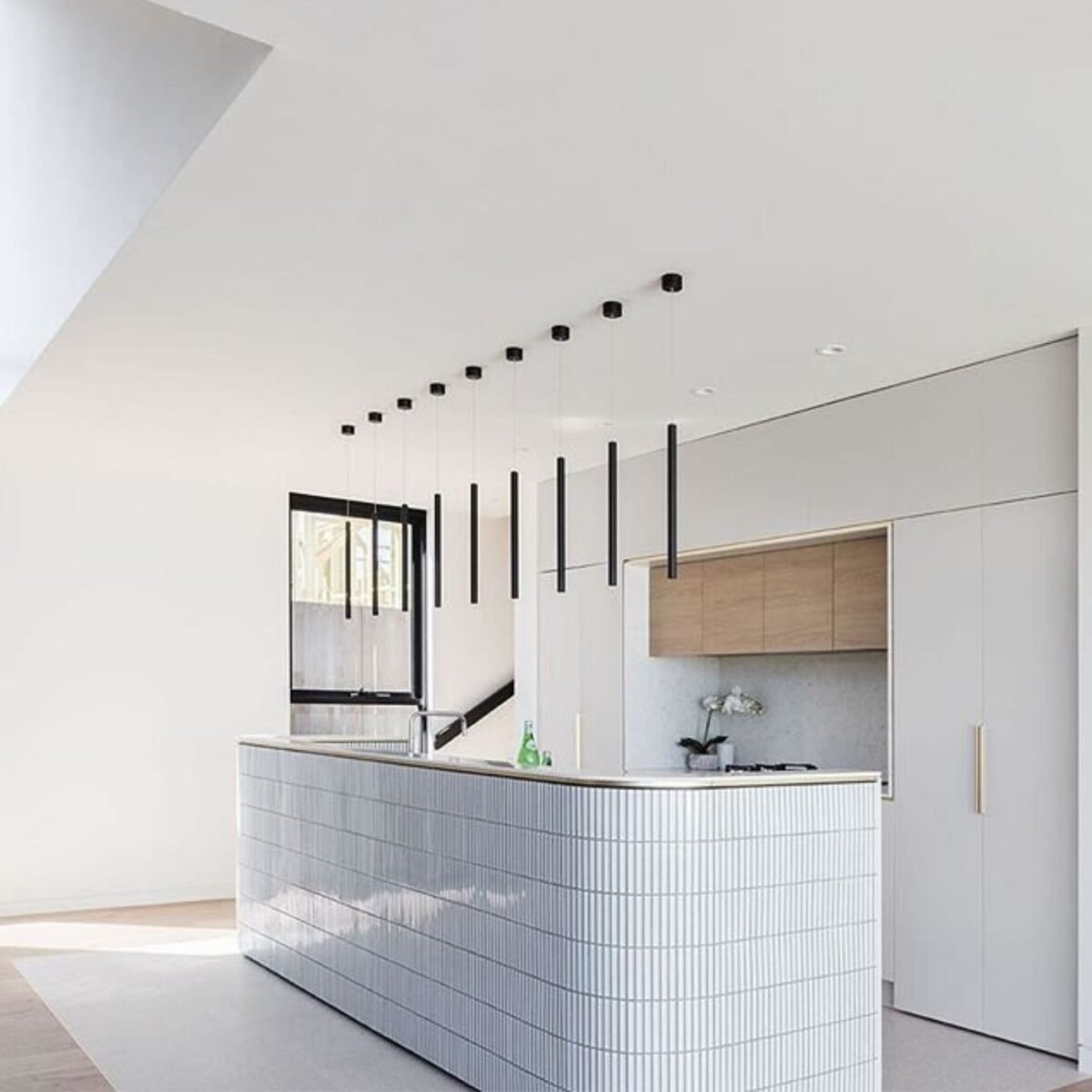 The Mosaic Factory Sevilla Badkamer Tegel Kitkat Vinger - Wit Porselein Geglazuurd 296x299 mm, keuken