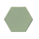 Hexagonale 15x17 cm F43 Matt