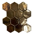 Terre d'Azur Hexagonale Mosaic F68 28x30 cm