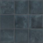 KAG10700 Indigo Glossy Kasba - 97x97mm, voeg antracite