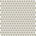 Badkamer tegels Penny Grijs Glans 31,5x29,1 - Rond Wand en vloer Geglazuurde porseleinen steengoed