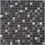 Badkamer tegels Lagos nacht 30x30 - Vierkant Wand en vloer Glas