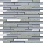 Badkamer tegels Kwarts Wit 30x30 - Rechthoek Wandtegels Glas