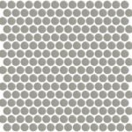 Badkamer tegels Penny Grijs Mat 31,5x29,1 - Rond Wand en vloer Geglazuurde porseleinen steengoed