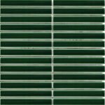 Badkamer tegels Piano Kitkat Fingers Groen 29,6x29,9 - Rechthoek Wandtegels Geglazuurde porseleinen steengoed