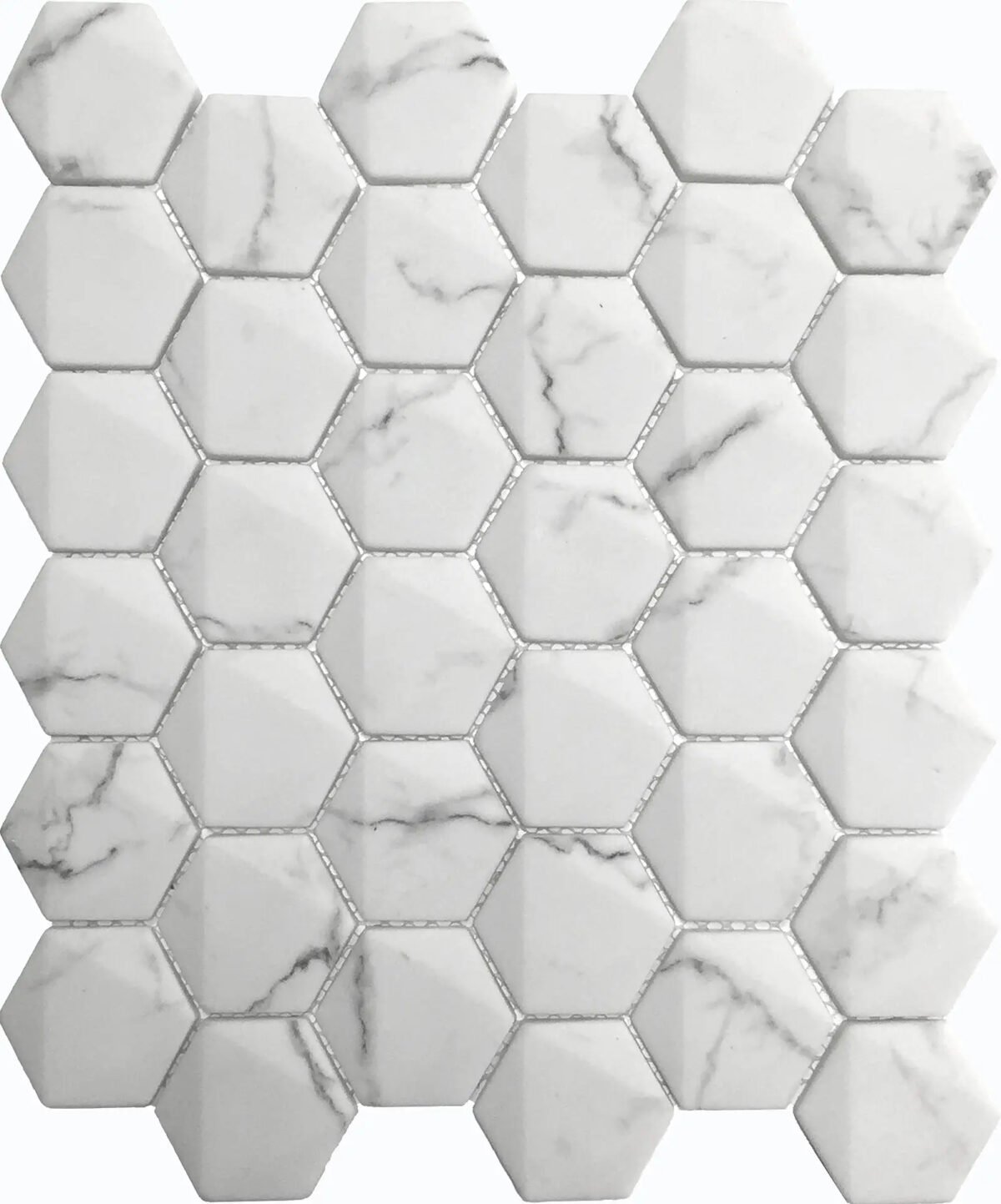 829e559c c957 47e1 82d6 420a7e2337f9 Badkamer tegels Stedelijke Statuario 25,7x30 - Hexagon Wandtegels Glas