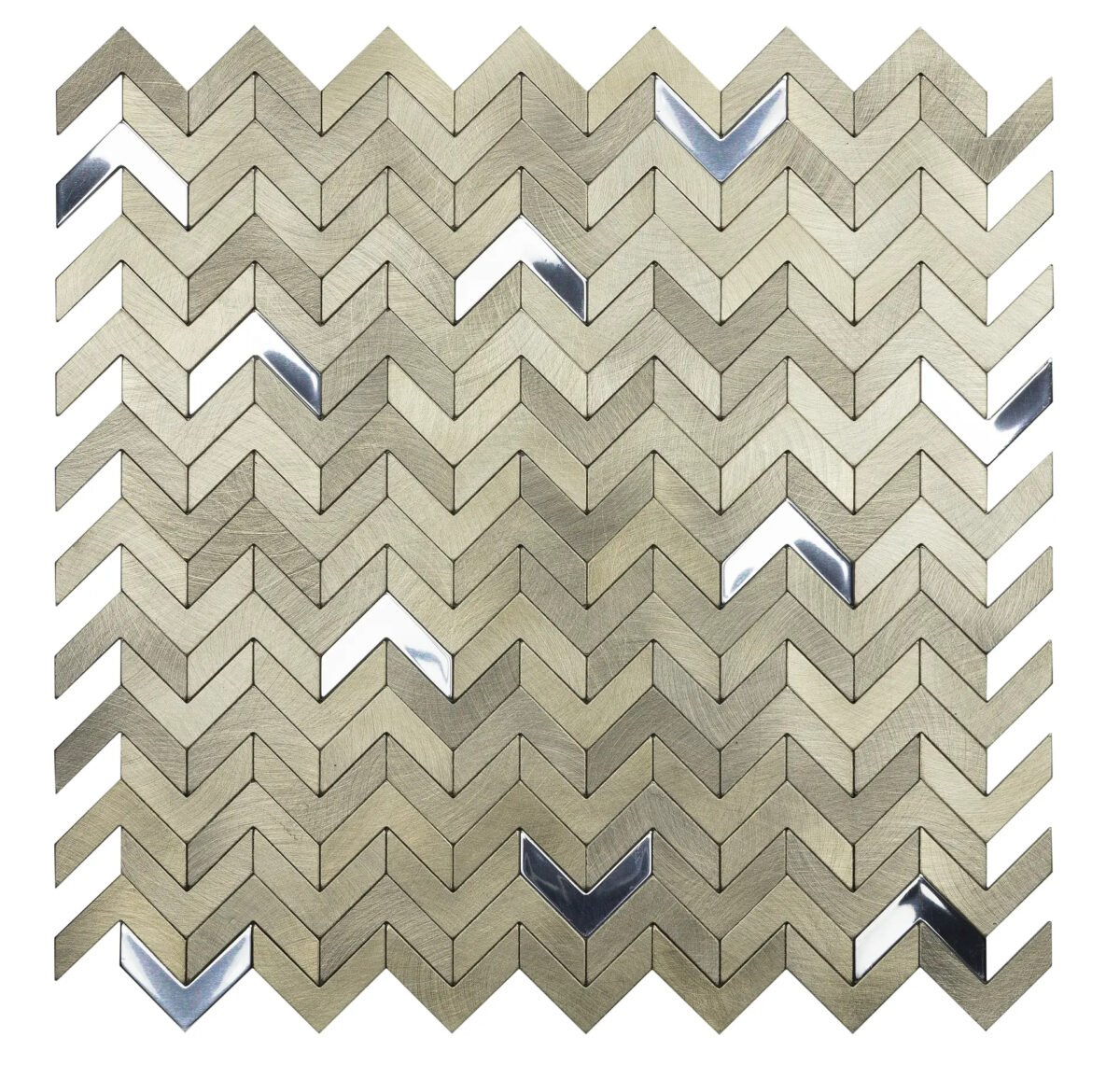 91c4c558 31ae 4faa ba5f 242f47d652e5 Badkamer tegels Surfaces Delta Goud 28,1x28,3 - Visgraat Wandtegels Metaal