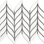 Badkamer tegels Victory Wit Glans 27,51x21,96 - Onregelmatige Wandtegels Geglazuurde porseleinen steengoed