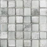 Badkamer tegels Cotto Grigio 30x30 - Vierkant Wandtegel Glas