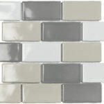 Badkamer tegels York Blend Glans 26,x30,9 - Rechthoek Wandtegels Geglazuurde porseleinen steengoed