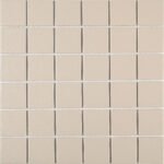 Badkamer tegels Dover Beige 5x5 Anti-slip 30,6x30,6 - Vierkant Wand en vloer Ongeglazuurd porseleinen steengoed