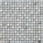 Badkamer tegels Lagos gletsjer 30x30 - Vierkant Wand en vloer Glas
