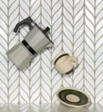 Badkamer tegels Victory Wit Glans 27,51x21,96 - Onregelmatige Wandtegels Geglazuurde porseleinen steengoed - Image 2