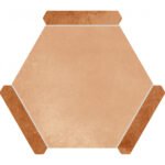 Monopole Avant Hexagon Tegels Altea Cotto 22 x 25 CM Porselein