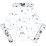 Monopole Avant Hexagon Tegels Maggiore Bianco 22 x 25 CM Porselein