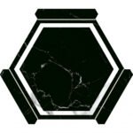 Monopole Avant Hexagon Tegels Nevada Night 22 x 25 CM Porselein