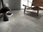 Monopole Avant Hexagon Tegels Sacramento Gris Roble 22 x 25 CM Porselein SFEER