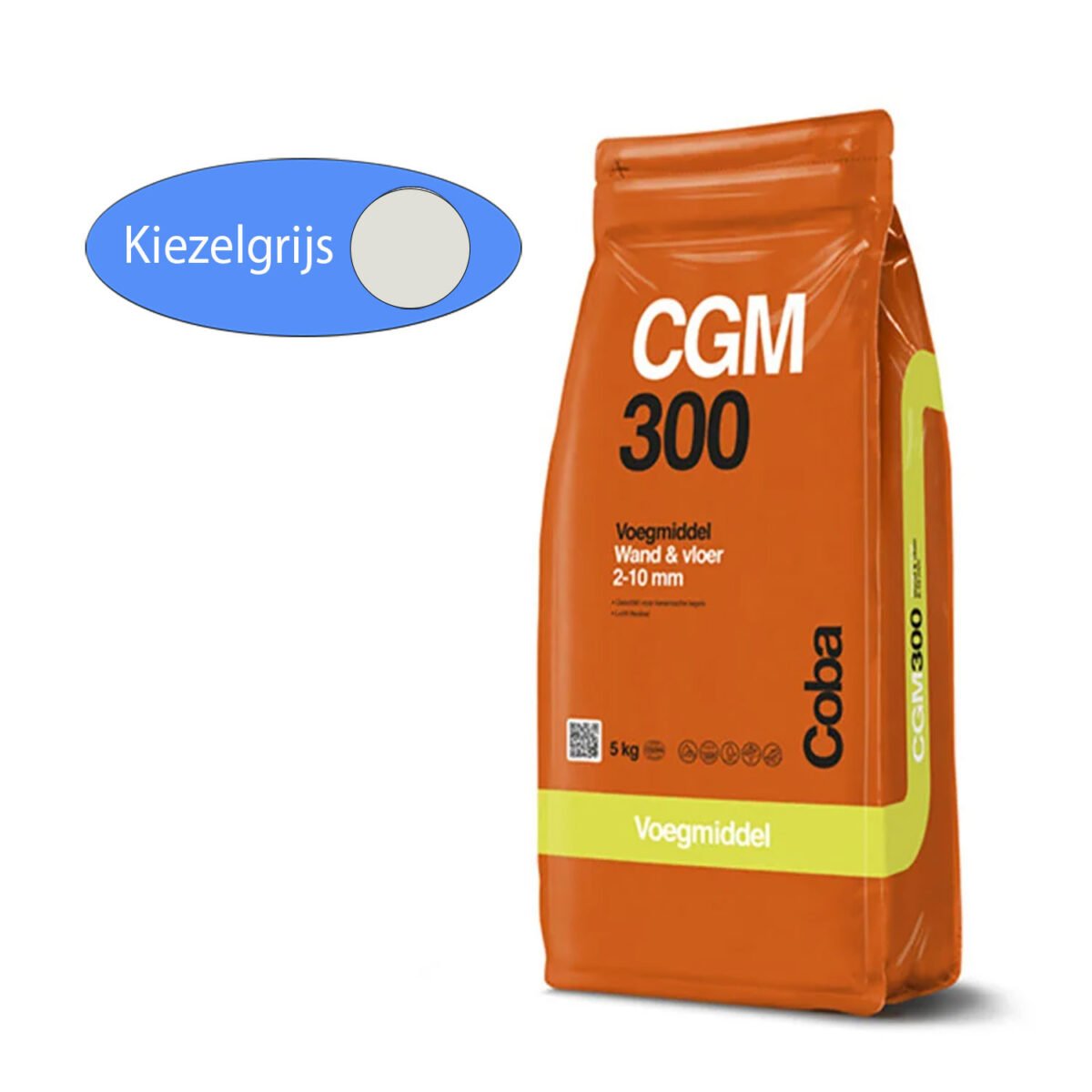 coba coba cgm 300 kiezelgrijs 5 kg wand en vloertegels 1 Coba CGM 300 Voegmiddel Kiezelgrijs 5KG vloer en wand