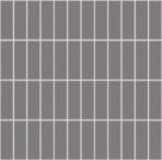 LO7329 Grey Matt R11 London - Rectangle 23x73mm, voeg silver grey
