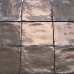 Dateg wandtegel handvorm Aged Bronze 13x13